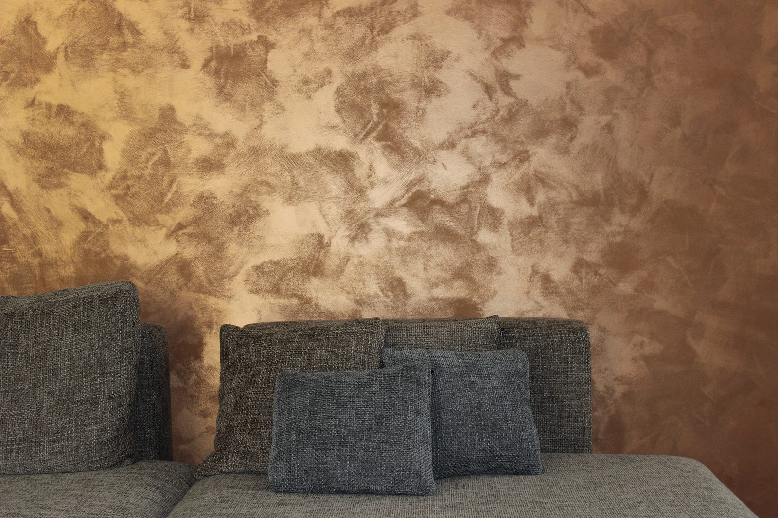 Finitura decorativa effetto bronzo